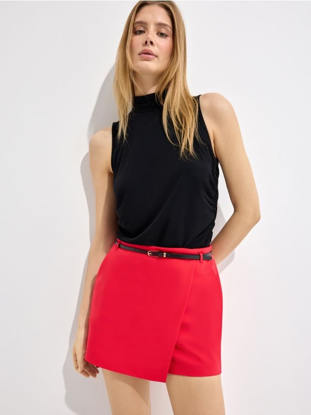 Mohito - Пола-шорти - червен