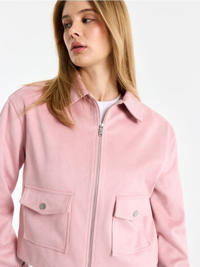 Mohito - Късо яке - розово