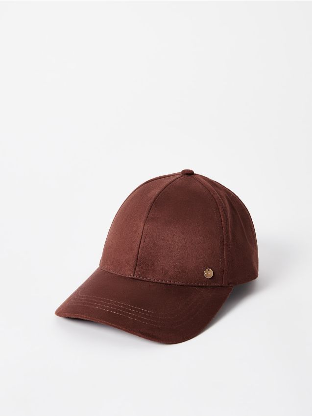 Mohito - Шапка с козирка - тъмно кафяво