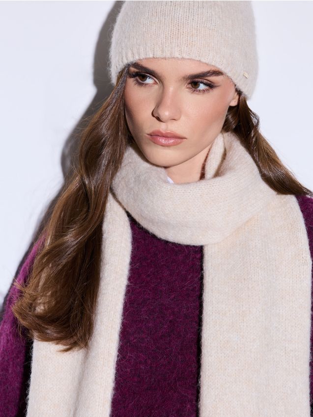 Mohito - Шапка beanie - кремaво