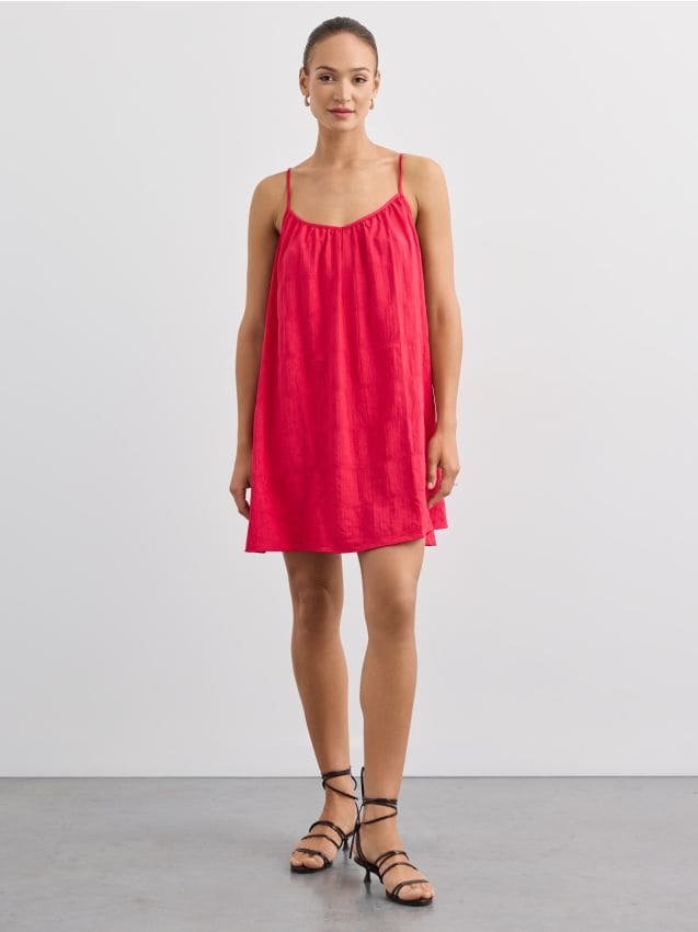 Rochie mini cu bretele