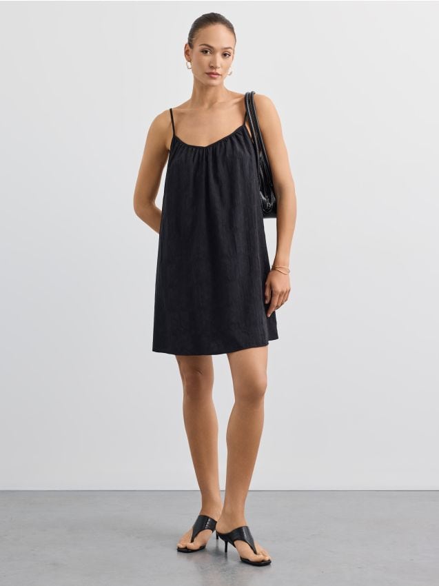 Rochie mini cu bretele