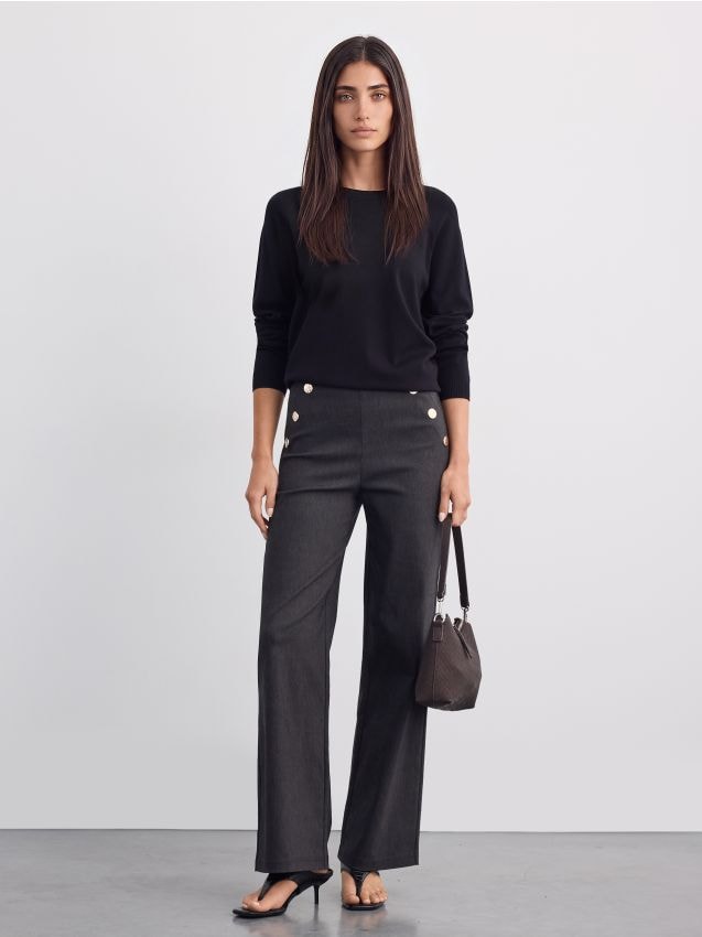 Mohito - LADIES` TROUSERS - siva
