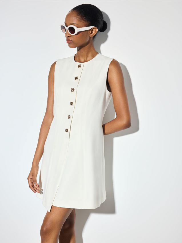 Mohito - Мини рокля - кремaво