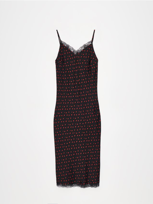 Rochie midi din viscoză