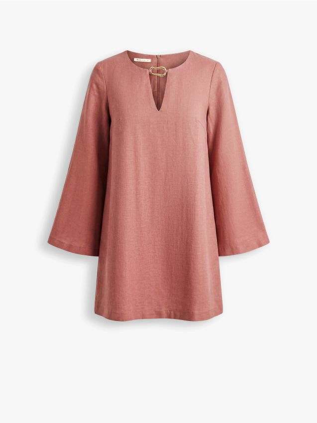 Rochie mini cu detaliu decorativ