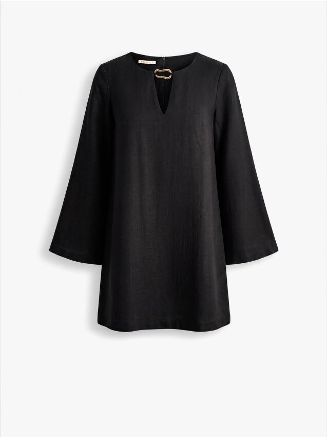 Rochie mini cu detaliu decorativ