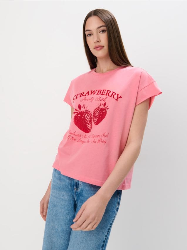 T-shirt cu imprimeu