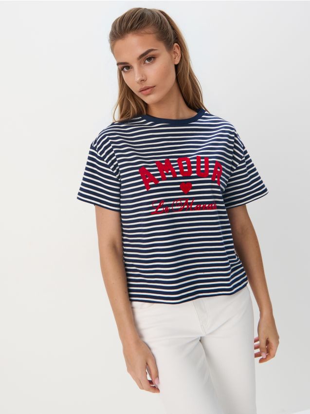 Tricou cu dungi