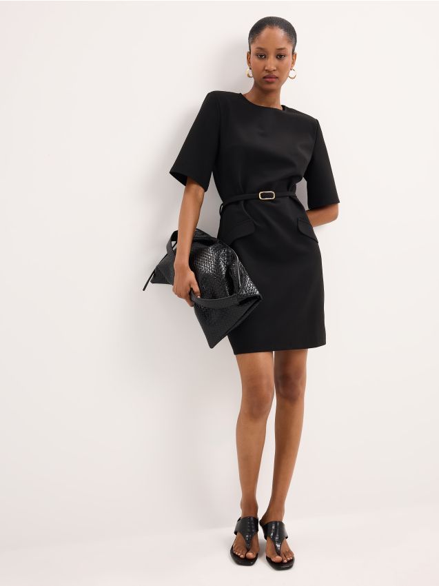 Rochie mini cu curea