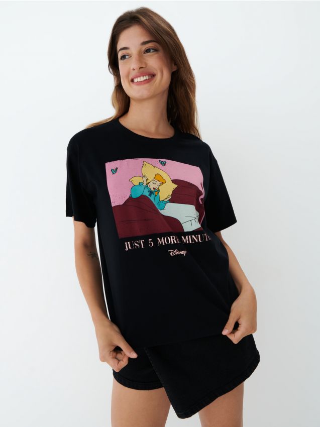 Rabatt 53 % NoName T-Shirt DAMEN Hemden & T-Shirts T-Shirt Pailletten Rosa S 