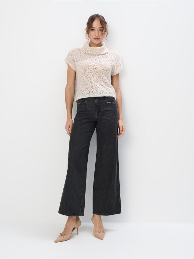 Blugi wide leg