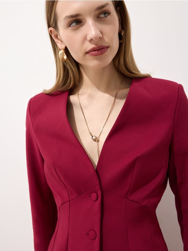 Mohito - Вталено сако - кестеняво