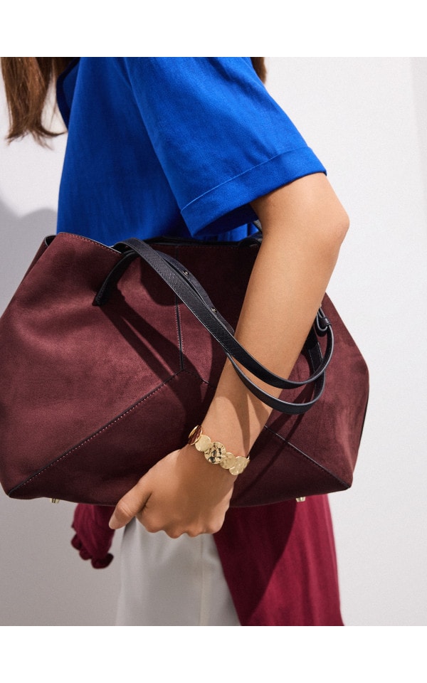 LADIES` BAG Boja tamno braon - MOHITO - 507IQ-89X