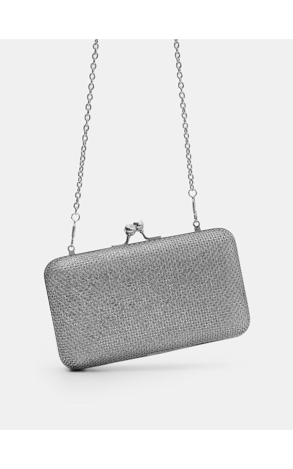 Pochette con catenella Colore lavanda - - 0023H-04X