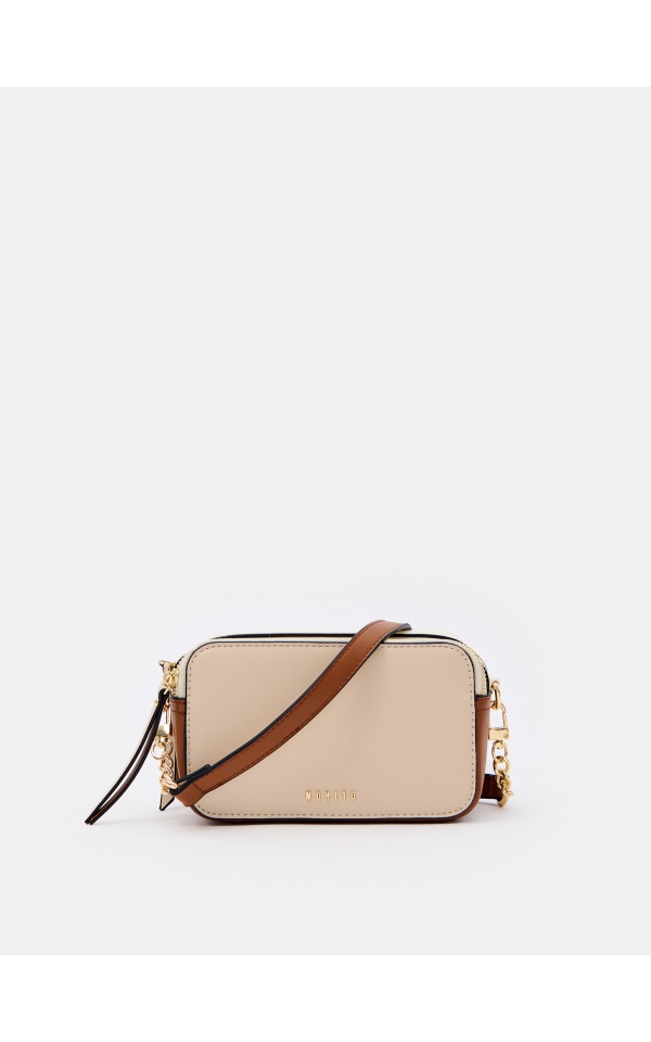 Torebka crossbody Kolor beżowy - MOHITO - 924EA-80X