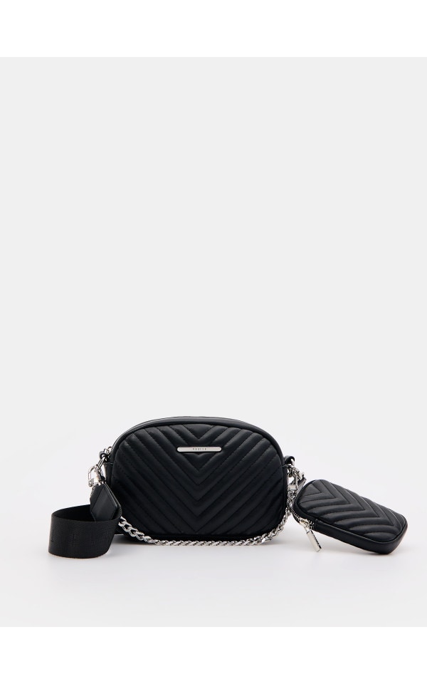 Torebka crossbody Kolor czarny - MOHITO - 935EA-99X