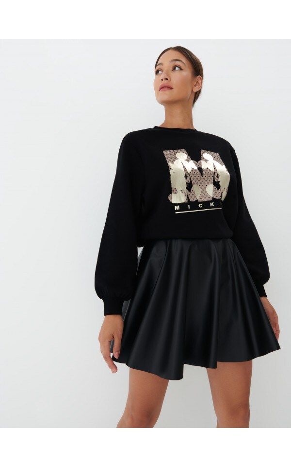 Bluza z Myszką Miki Kolor czarny - MOHITO - 9429T-99X